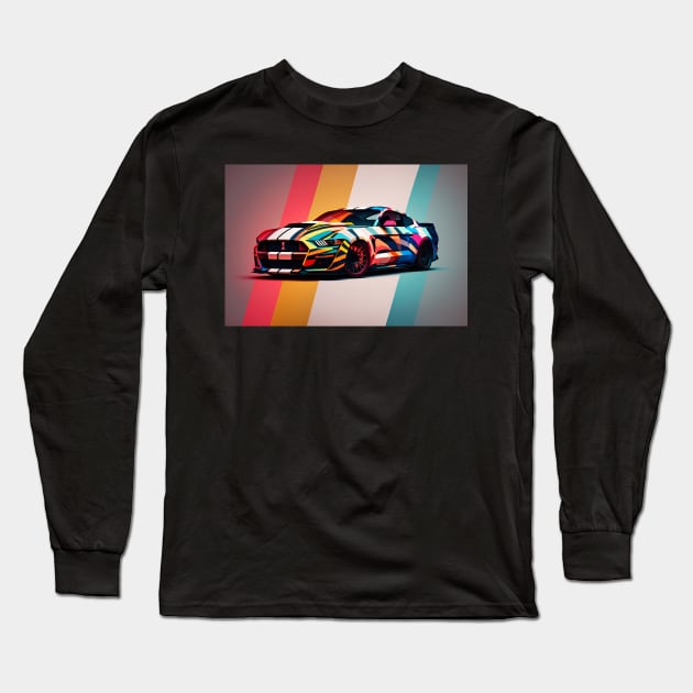 Exotic Car - Cobra - 2 Long Sleeve T-Shirt by PixelPusherArt